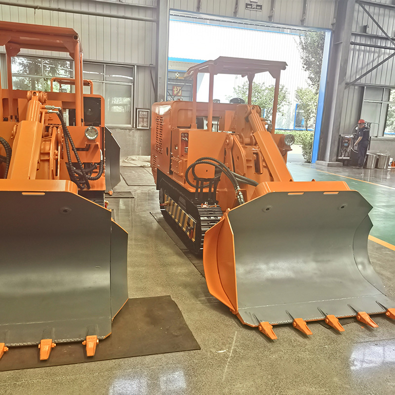 60 Carregador de rochas com descarga lateral