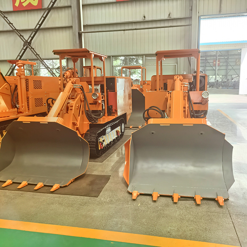 60 Carregador de rochas com descarga lateral