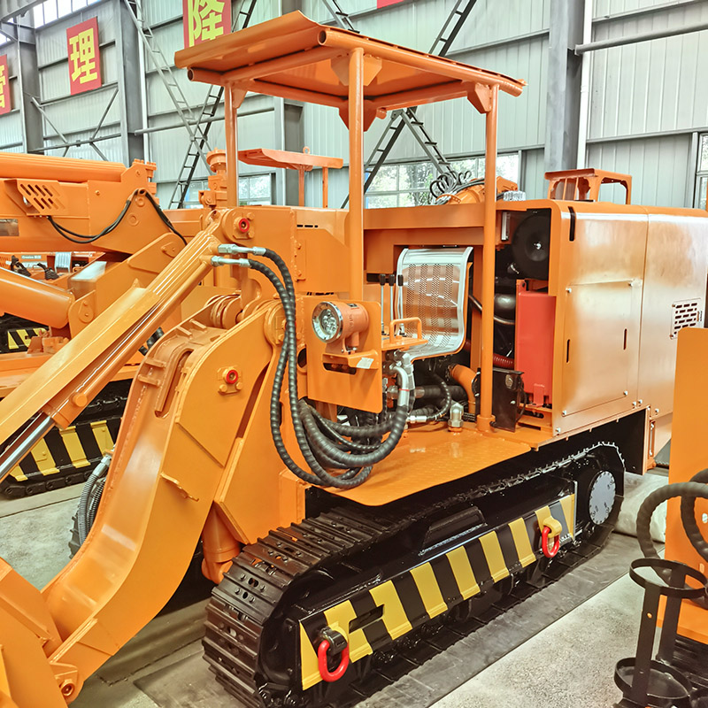 60 Carregador de rochas com descarga lateral