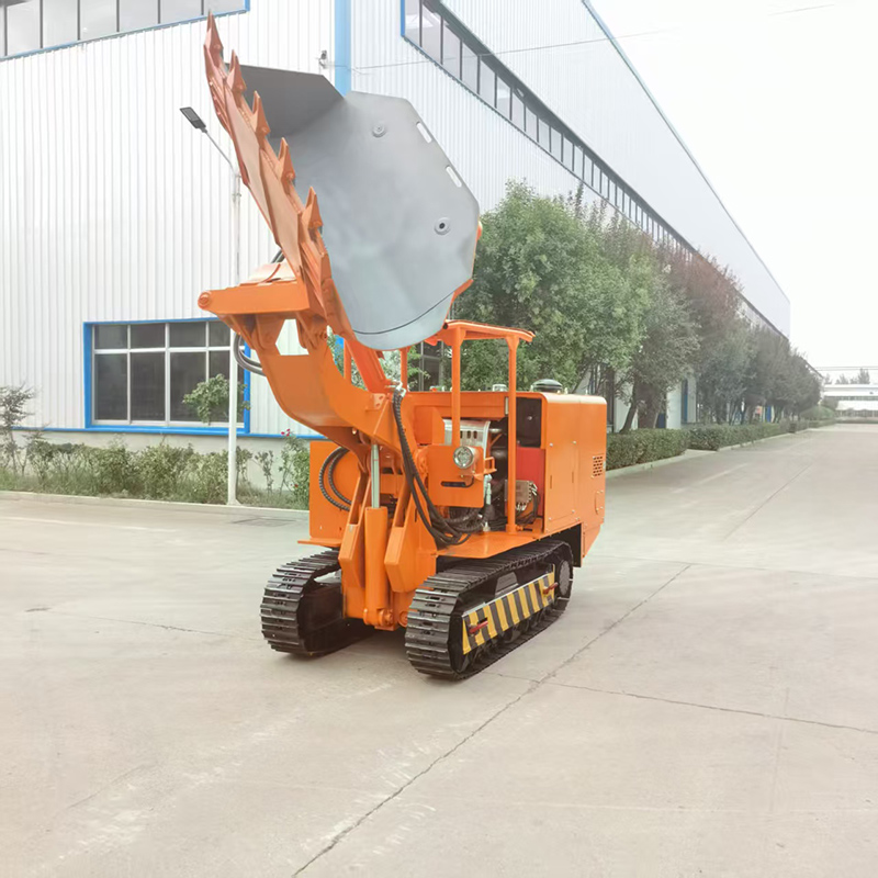 Diesel Side Unloading Rock Loader