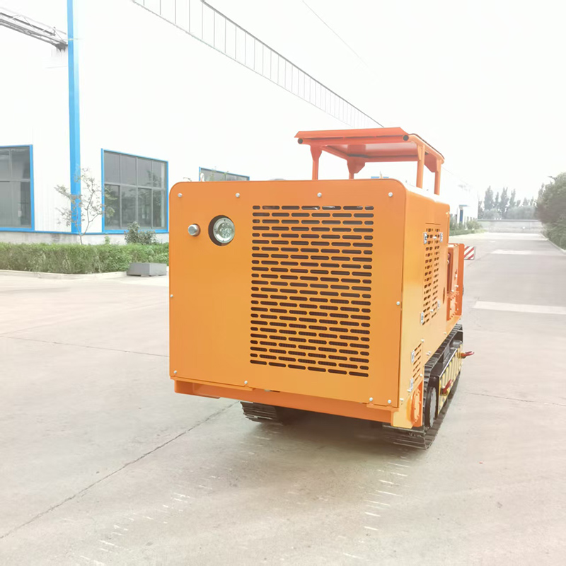 Cargador de rocas de descarga lateral grande