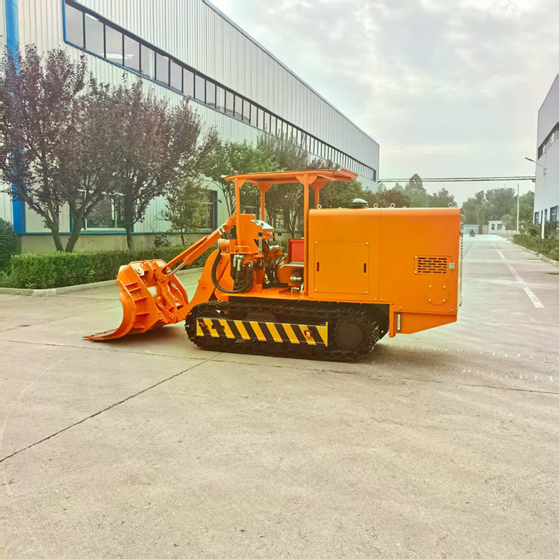 รถตักหินขนถ่ายด้านข้างเหมืองถ่านหิน