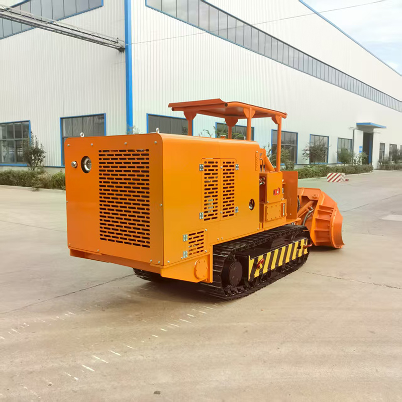 Alat Bongkar Muat Batu di Sisi Tambang