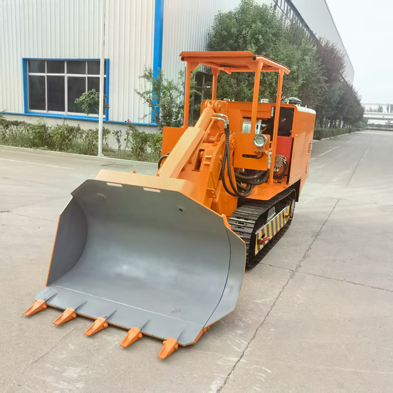 Diesel Side Unloading Rock Loader