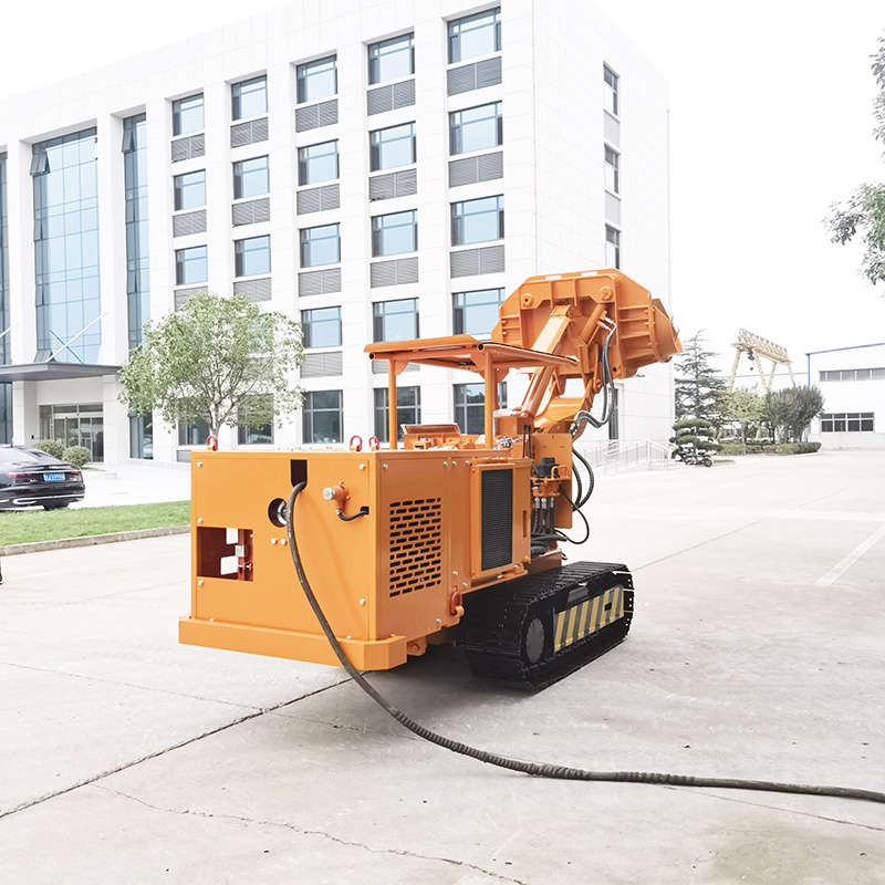 Mini Side Unloading Rock Loader