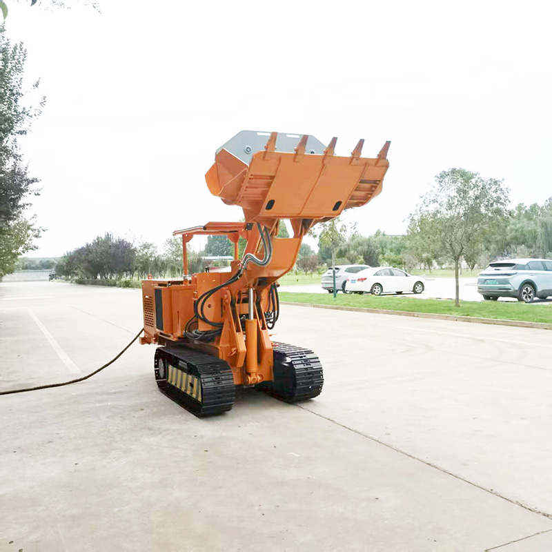 รถตักหินขนถ่ายด้านข้างขนาดเล็ก