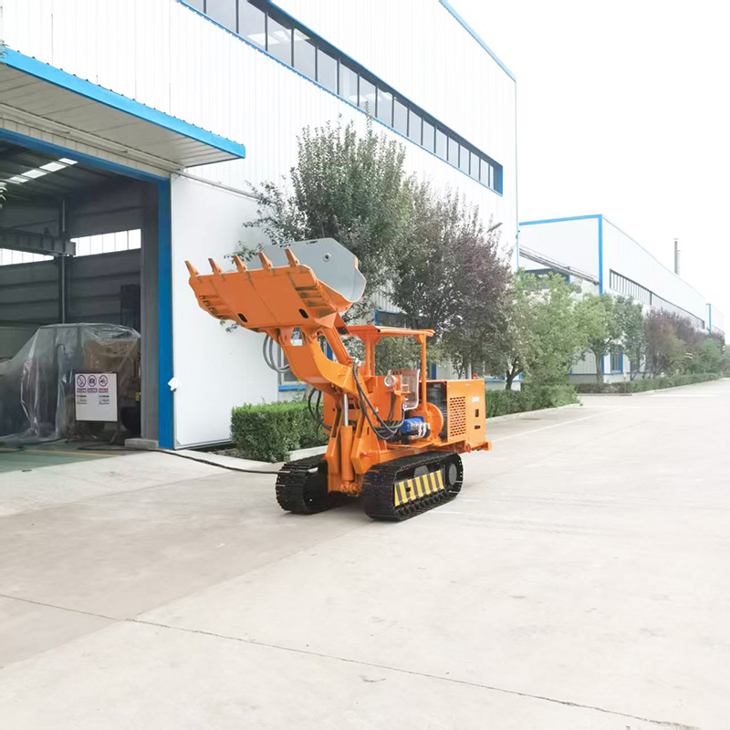 Погрузчик горных пород на угольной шахте