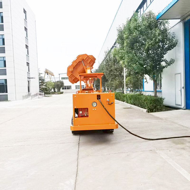 Погрузчик горных пород на угольной шахте