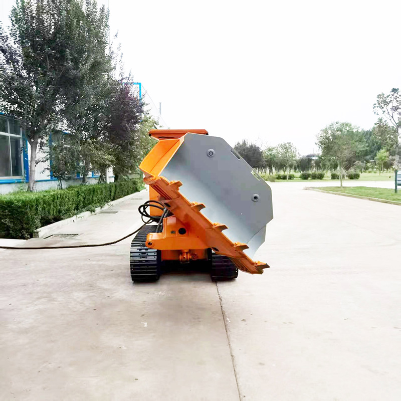 Máy xúc lật đá đổ nghiêng thay đổi nhanh