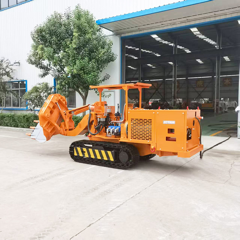 Carregador de rochas basculante lateral tipo baixo