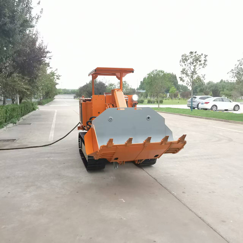 รถตักหินขนถ่ายด้านข้างขนาดเล็ก