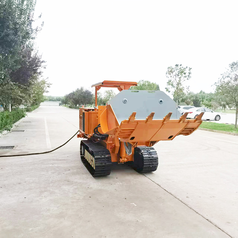 Accessoires pour chargeuse de roches à benne latérale