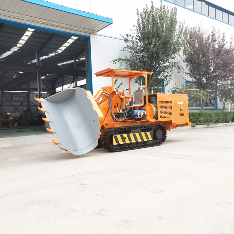 Solutions de chargeuses de roches à déchargement latéral