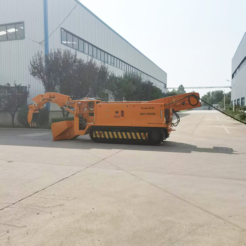 Carregadora de grande porte para escavação