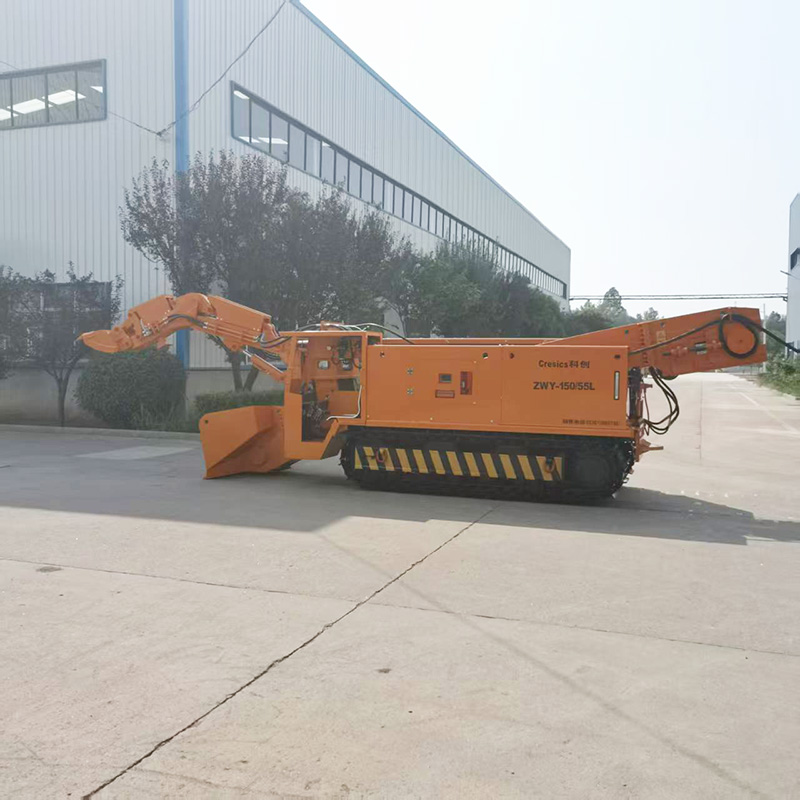 Cargador de estiércol con cinta transportadora