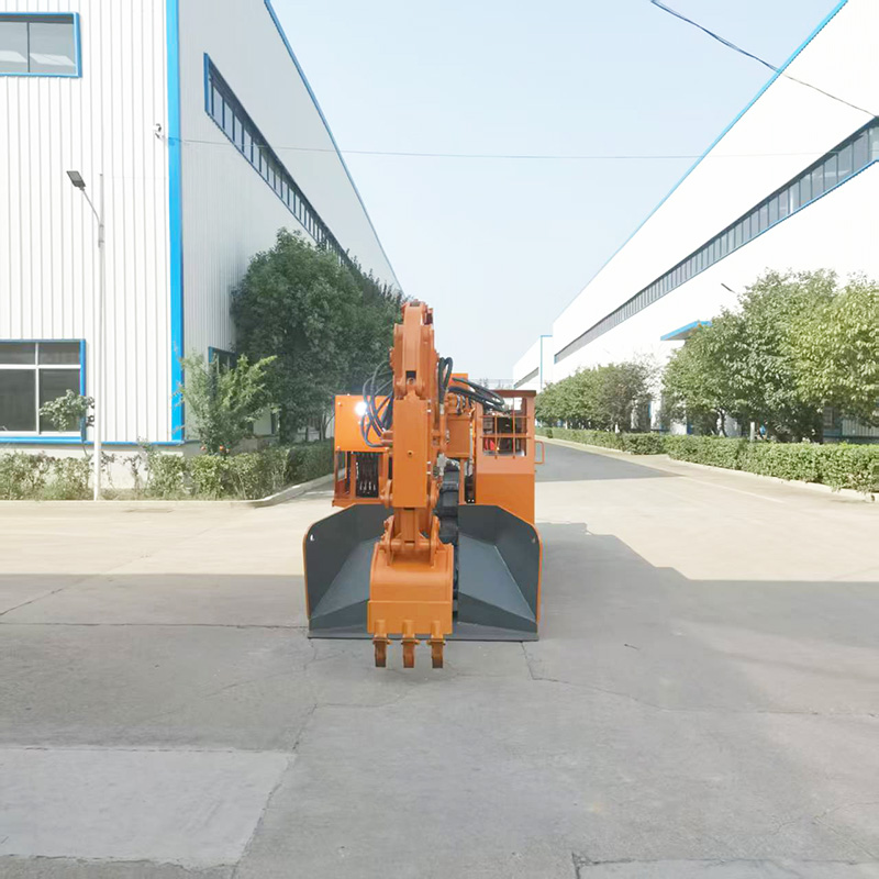 รถตักดินขนาดเล็กแบบตีนตะขาบ