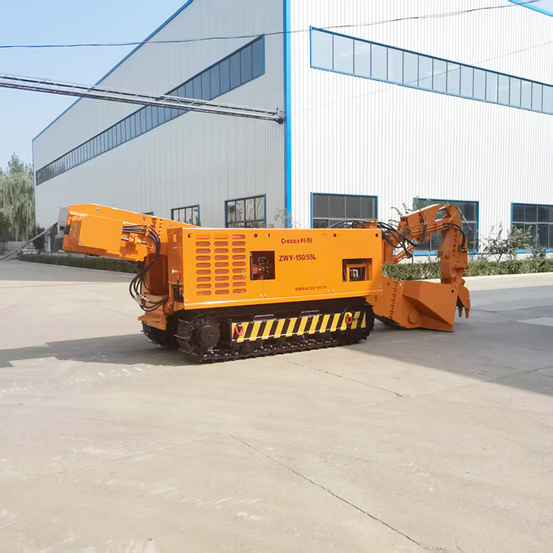 Carregadora de grande porte para escavação