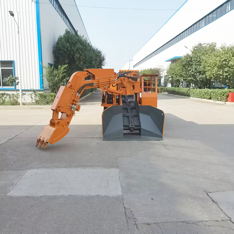 Cargador de estiércol con cinta transportadora