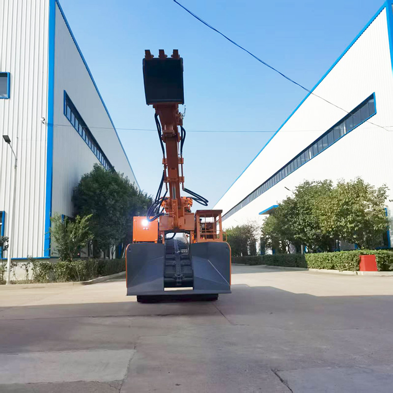 Carregadora de grande porte para escavação