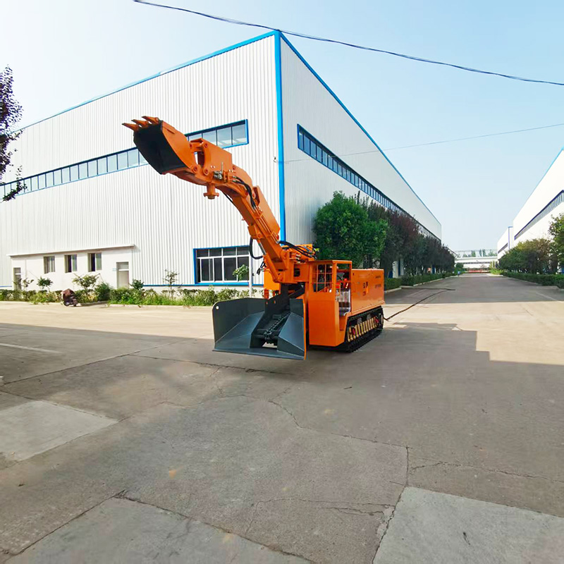 Cargadora de eje inclinado