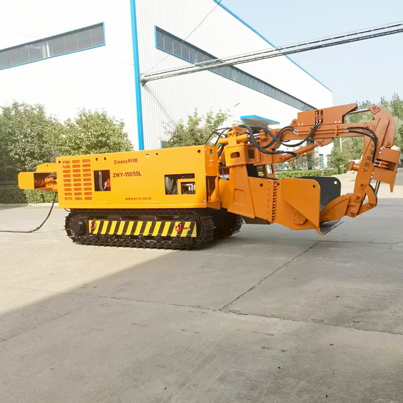 Carregadora de grande porte para escavação