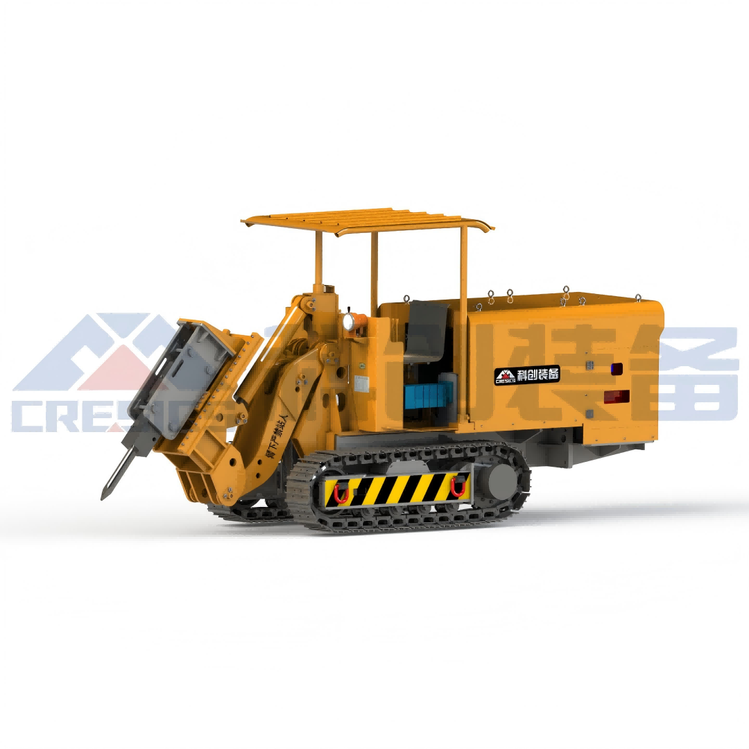 Unterirdischer Steinlader