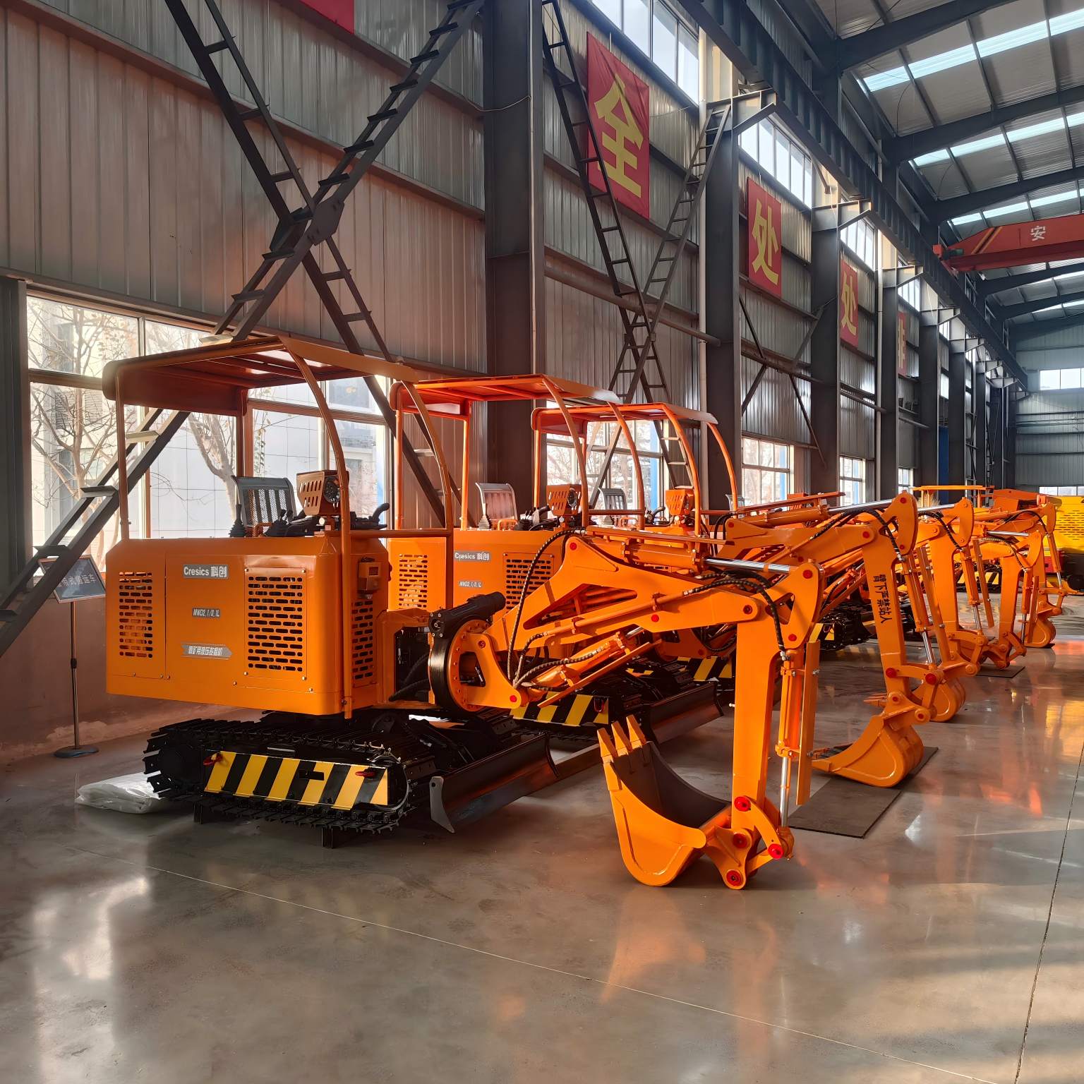 Excavatrice souterraine diesel