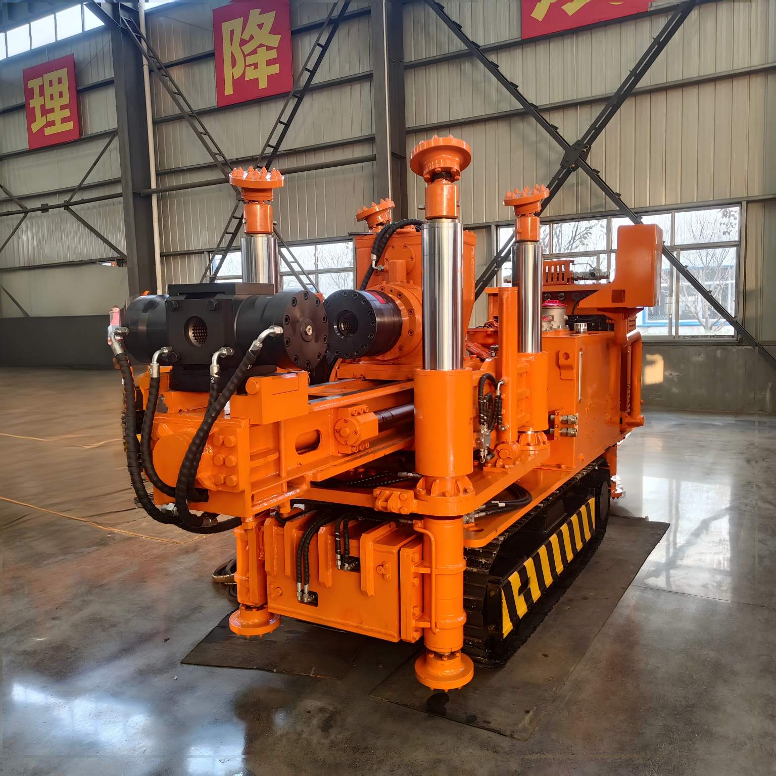 Machine de forage pour mines de charbon