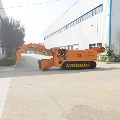Cargadora de escombros pequeña