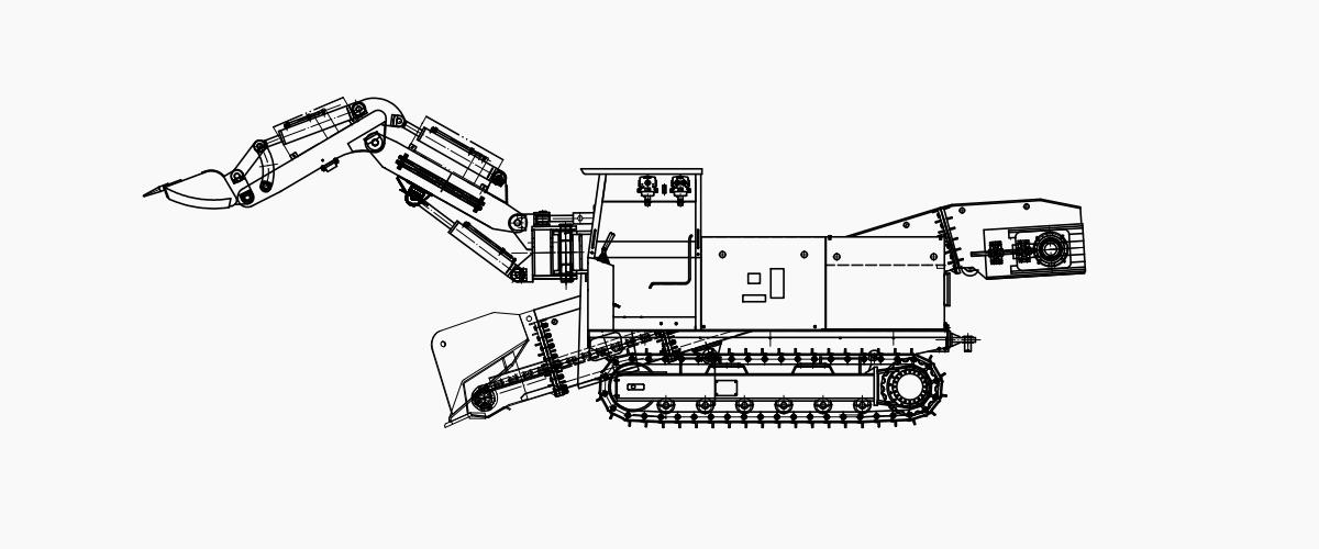 Chargeur de déblais à vendre