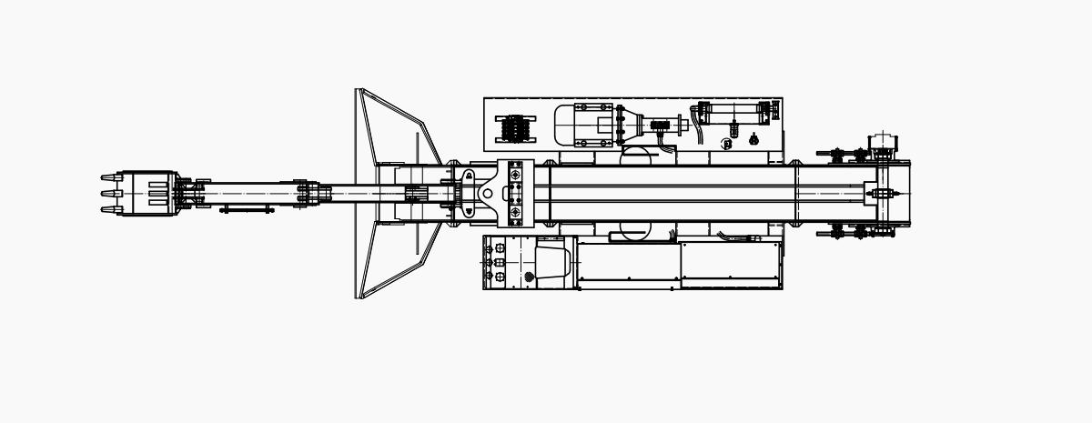 جرافة مجنزرة لحفر الأتربة جرافة مجنزرة لحفر الأتربة