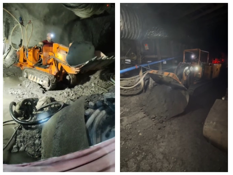 Carregador de rochas basculante lateral tipo baixo Carregador de rochas basculante lateral tipo baixo