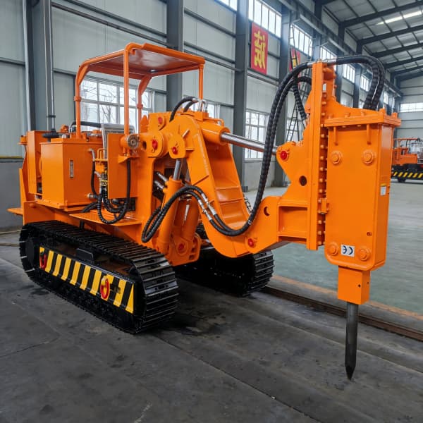 Máy xúc lật đổ đá kiểu đổ nghiêng thay đổi nhanh