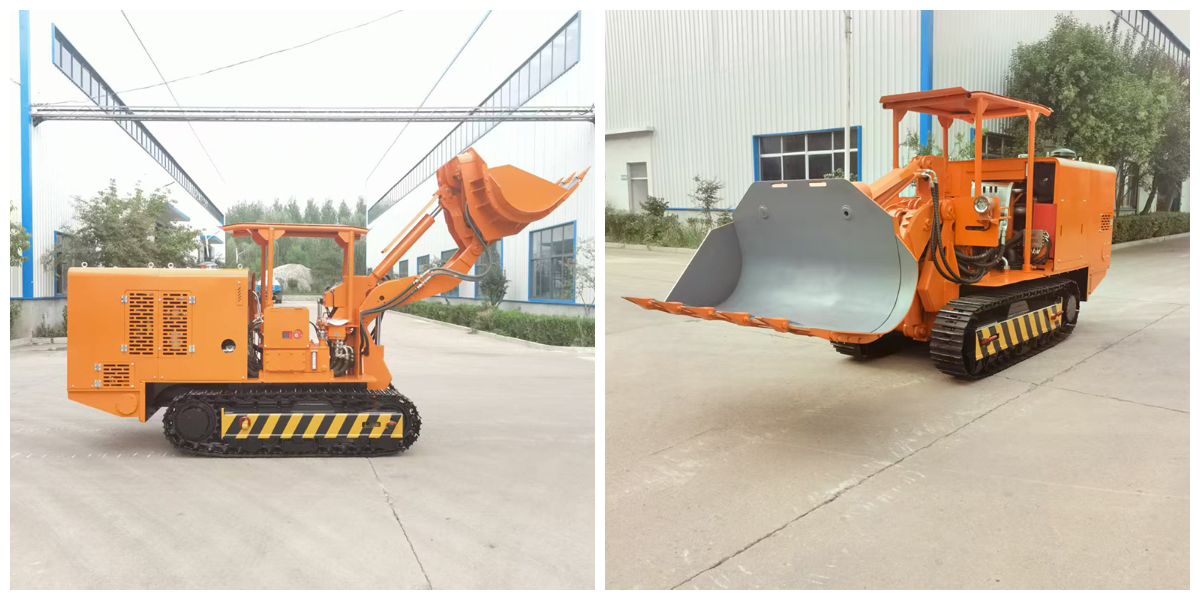 รถตักหินแบบเทข้าง 180 องศา รถตักหินแบบเทข้าง 180 องศา