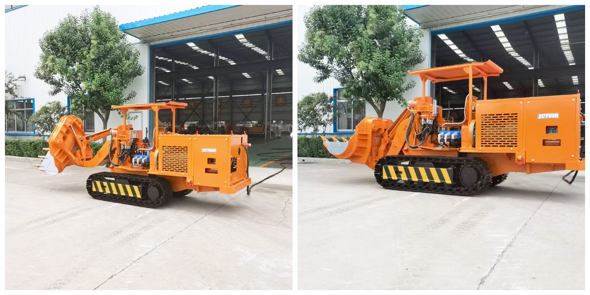 Carregadora de rochas basculante lateral tipo baixa. jpg Carregadora de rochas basculante lateral tipo baixa. jpg