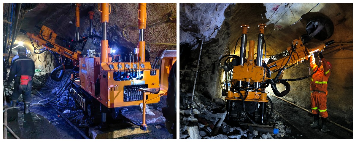 Machine de forage pour mines de charbon