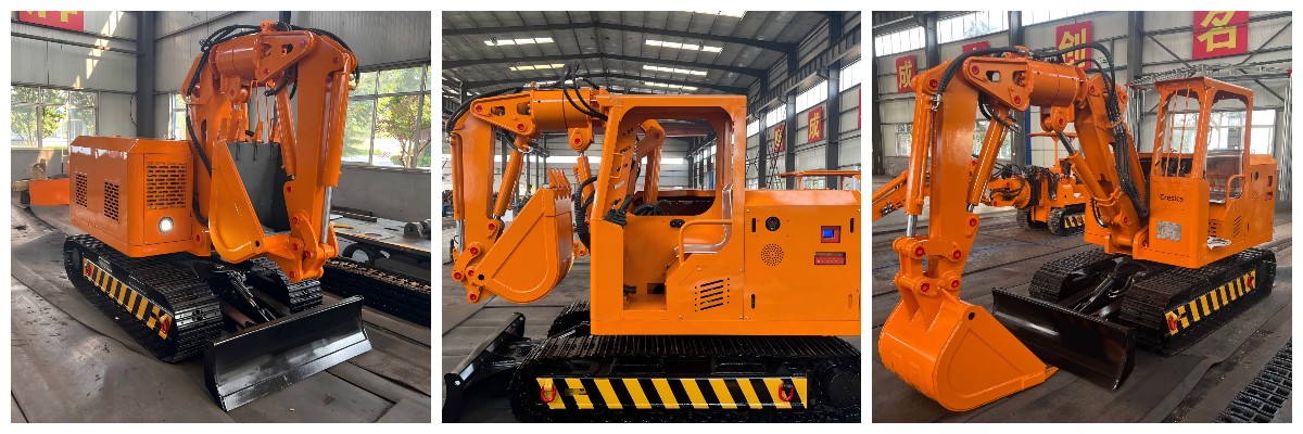 Excavatrice minière diesel