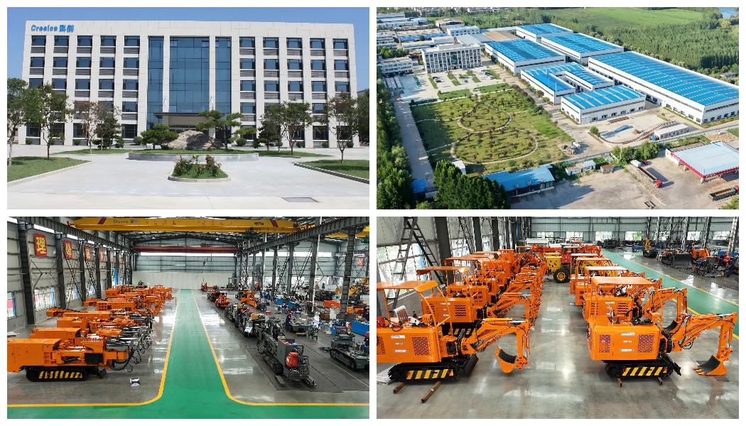 Excavatrice minière diesel